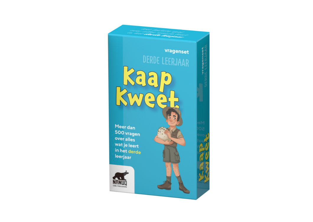 Kaap Kweet: vragenset 3de leerjaar