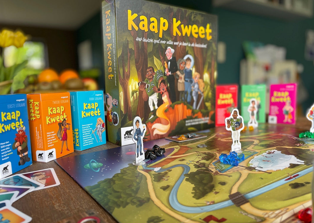 Kaap Kweet - het leukste spel over alles wat je leert in de basisschool: basisdoos